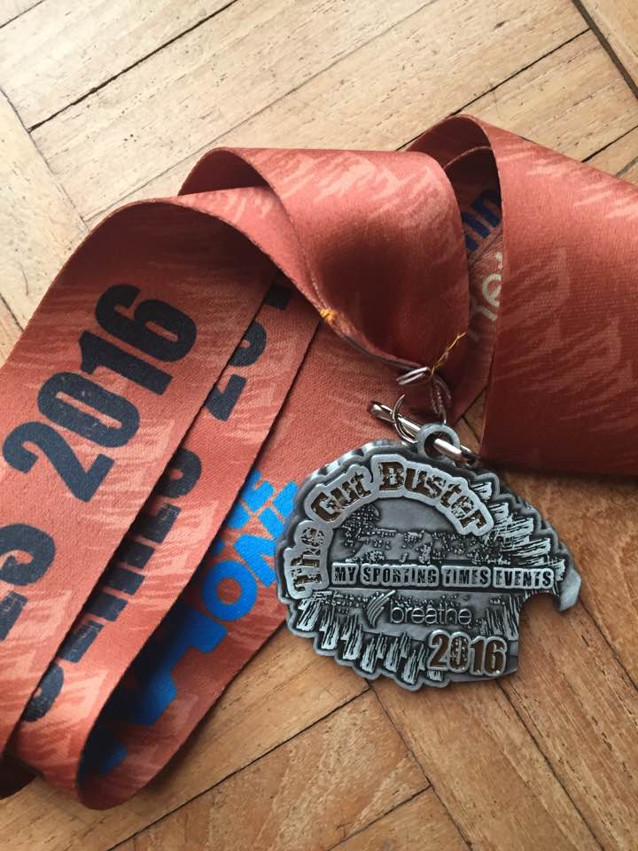 The Gutbuster medal